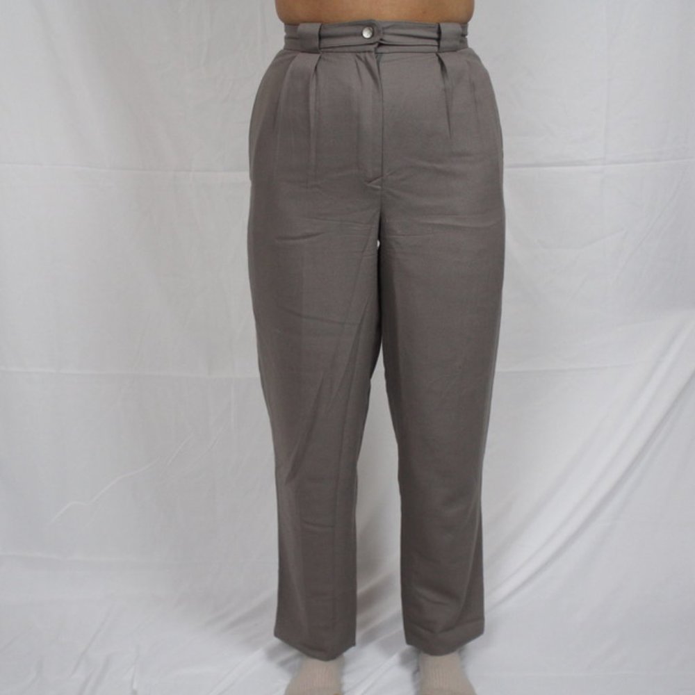 Vintage Double Pleat Trousers